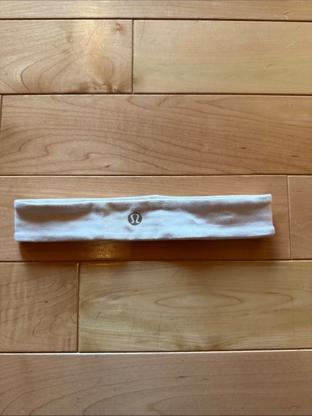 lululemon athletica White Stretch Sports Headband